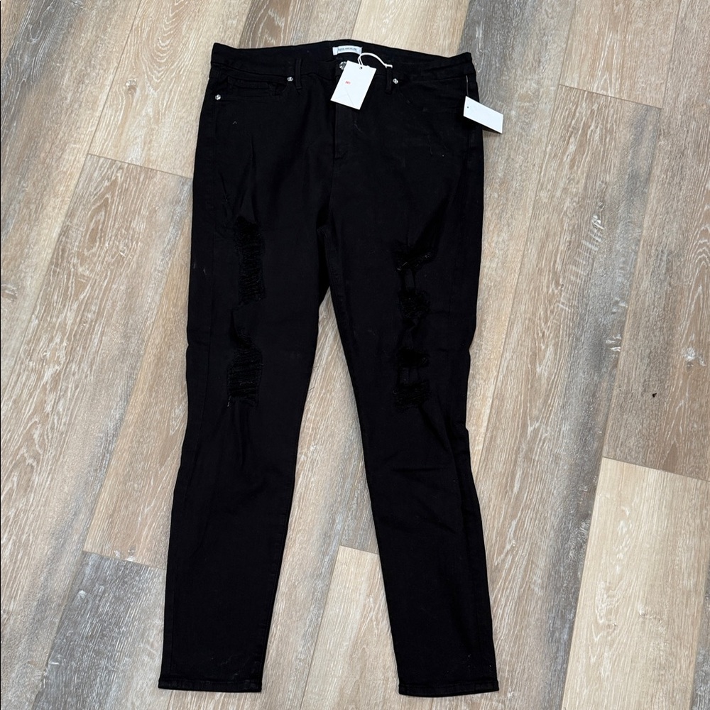 Good American Black Skinny Jeans